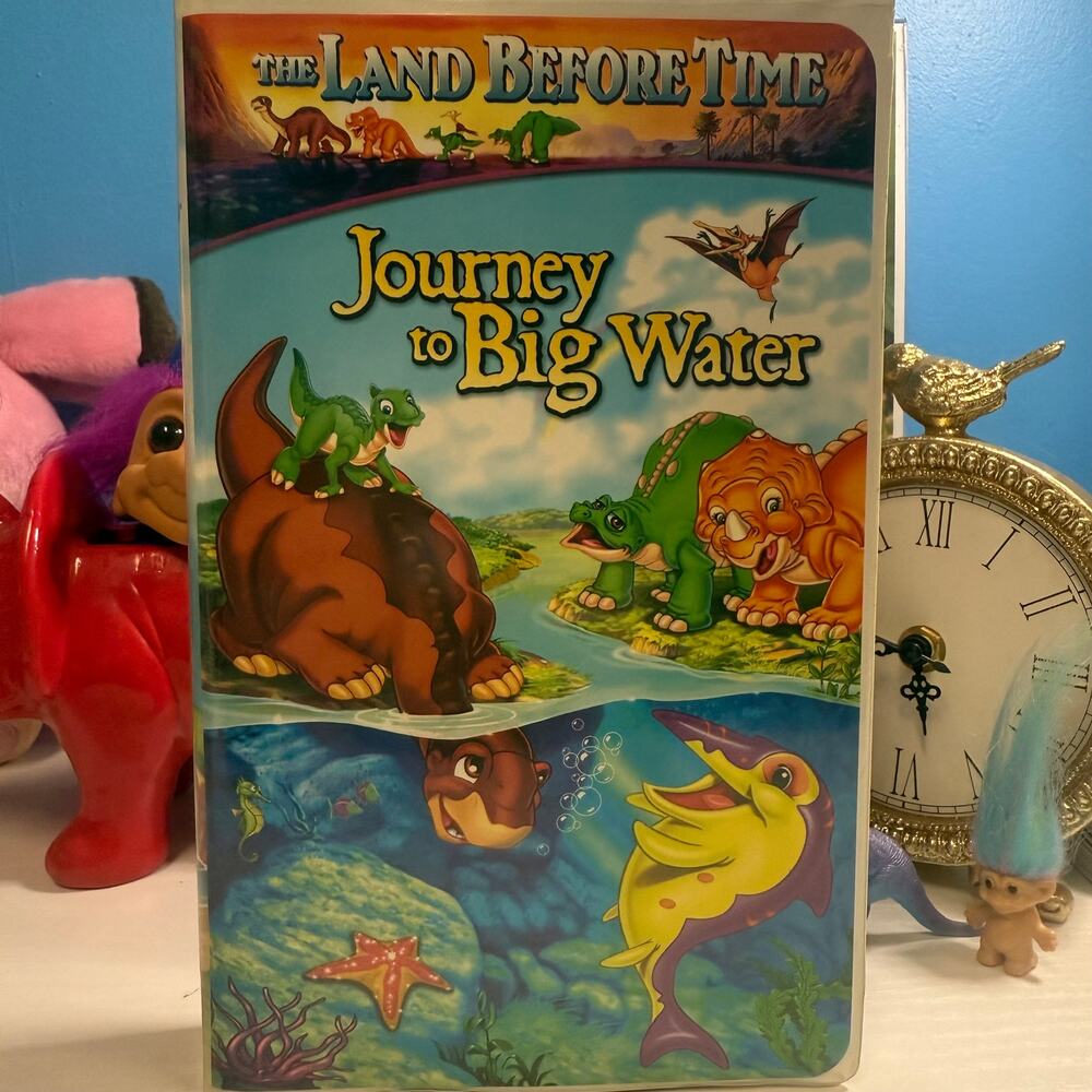 The Land Before Time: Journey to Big Water (2002) VHS – Tested Working